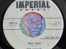 HEAR Bob Luman 45 Red Hot/Whenever You're Ready IMPERIAL rockabilly rocker promo