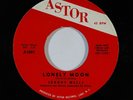 R&B Popcorn 45 JOHNNY WELLS Lonely Moon/One & Only One on Astor
