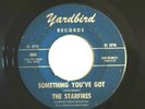 GARAGE 45 RPM RECORD BY-THE STARFIRES-SOMETHING YOU'VE GOT / THE HARDEST WAY