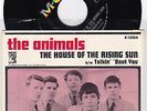 THE ANIMALS 45 rpm record THE HOUSE OF THE RISING SUN with picture sleeve