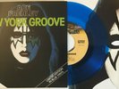 KISS Ace Frehley New York Groove Mint Casablanca UK Sleeve Blue 7