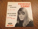 45 tours FRANCOISE HARDY j'suis d'accord (avec centreur)