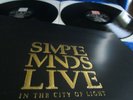 SIMPLE MINDS ?? LIVE...?? ARCHIVBESTAND MINT 1st PRESS PRÄGECOVER & FAT BOOKLET