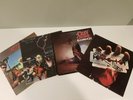 (4) Classic Metal LPs -Black Sabbath Live Evil, AC DC Dirty Deeds, Judas Priest