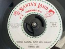 Santas Land Cherokee NC Dena Lee How Santa Got His Name Rare 45 Obscure Xmas