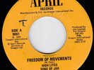 1st press HIGH LITES SONS OF JAH - FREEDOM OF MOVEMENTS on APRIL  label