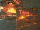 2 Hawaiian Music Vinyl LPs TABOO and The Legend of PELE by Arthur Lyman HiFi