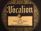 BLUES 78 Kid Cole SIXTH STREET MOAN/HEY HEY MAMA BLUES Vocalion 1186 (V+)