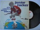 JUNIOR TUCKER it's A Small World TOIP RANKING Roots Steppers Reggae LP HEAR