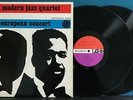 MODERN JAZZ QUARTET EUROPEAN CONCERT ORG 1960 ATLANTIC MONO 2LP w/LAMINATED G/F
