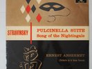 Decca SXL 2188 WBg ED1 Stravinsky: Pulcinella / Nightingale Song - Ansermet EX