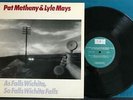 PAT METHENY LYLE MAYS AS FALLS WICHITA NM 1981 AUDIOPHILE LP QUIEX VIRGIN VINYL