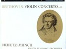 RCA SHADED DOG 1959 1s/1s Beethoven HEIFETZ Violin Concerto MUNCH LSC-1992 EX+