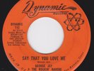 Texas Northern Soul / White Group 45 - GEORGE JAY - Say That You Love Me