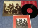 QUEEN   the works 1984-UK EARLY  PRESS - EMI LAB ( A-3B-2) + -PROGRAMME   -N/M