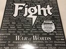 FIGHT WAR OF WORDS NEW SEALED VINYL LP RECORD BLACK FRIDAY RSD COLORED 1500 ONLY