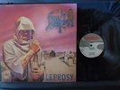 Death Leprosy Combat 1988 US release gate fold