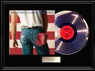 BRUCE SPRINGSTEEN BORN IN THE USA LP WHITE GOLD SILVER PLATINUM TONE RECORD