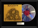 RAINBOW LONG LIVE ROCK ALBUM  WHITE GOLD SILVER PLATINUM TONED FRAMED LP RJ DIO