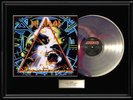 DEF LEPPARD HYSTERIA ALBUM FRAMED LP PLATED VINYL RARE NO REPROS