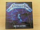 Vintage METALLICA RIDE THE LIGHTNING LP VINYL ALBUM  Collectable