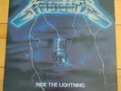Ride the Lightning - Metallica lp Banzai Records