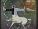 SAGITTARIUS: Present Tense LP (360 Sound label black lettering, promo stamp on