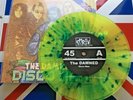 The Damned Disco Man Pretty Vacant Empty Records Splatter yellow blue vinyl Ex
