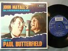 Blues EP JOHN MAYALL'S BLUESBREAKERS with PAUL BUTTERFIELD on DECCA (UK, 1967)