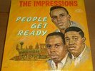 IMPRESSIONS People Get Ready LP ABC PARAMOUNT 1965 US orig+mono CURTIS MAYFIELD