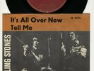 Sg Rolling Stones - It's All Over Now  DECCA DL 25144  beidseitig brauner Balken