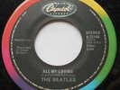 THE BEATLES All My Loving / This Boy NM- CANADA 1983 CAPITOL Reissue 45 Rainbow