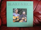 Blake & Rice ?– Blake & Rice - 1987 Bluegrass Vinyl Record - Rounder 0233 -EX-NM