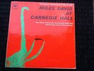 MILES DAVIS AT CARNEGIE HALL CBS BPG 62081 Gil Evans hank mobley orig1st 1962