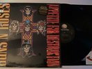 Guns N' Roses Appetite For Destruction in Shrink LP Vinyl Record 1987 w/ sticker