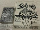 Sodom-Demo Tape mit Original fan club Flyer