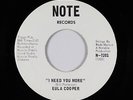 Deep Soul 45 - Eula Cooper - I Need You More - Note - VG++ mp3