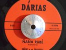 AFRO SALSA 45 - DARIAS Y SU ORQUESTA - NANA RUBE /BOCU Latin Jazz RARE VG++ Hear