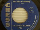 ELMORE JAMES CHESS 1756 THE SUN IS SHINING I CAN'T HOLD OUT BLUES 45
