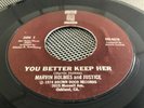 Rare Northern Soul - Marvin Holmes & Justice - You Better Keep Her - Brown Door