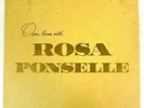 Open House With ROSA PONSELLE Rare Xmas Promo Benefit LP AUTOGRAPHED  LH 201