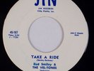 RED SMILEY & VEL-TONES: Take A Ride US JIN Rockabilly Repro 45 NM- HEAR
