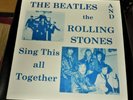 SING THIS ALL TOGETHER BEATLES/ROLLING STONES Bootleg LP