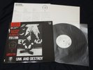 Discharge - Punk And Destroy Japan Promo Vinyl LP w/OBI + Poster