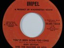 Northern Soul 45 ANN SEXTON/MASTERS OF SOUL You've Been Gone Too Long IMPEL HEAR