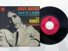 45t VINYL EP - DAVE DAVIES Death of a clown THE KINKS You're looking fine - PYE