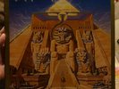 Iron Maiden - Powerslave Virgin Vinyl Promo 1984 US First Press Capitol Rare