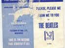 The Beatles- Please, Please Me Promo Picture Sleeve & record  1964 OG