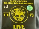 Alice Cooper Billion Dollar Babies Live 1973 Tour LP + Bonus 7