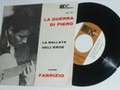 FABRIZIO DE ANDRE'      ---  la guerra di piero    ---